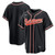 Men's Baltimore Orioles  Nike Fashion Replica Black Out Jersey