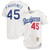Men's Los Angeles Dodgers Pedro Martinez Mitchell & Ness White 1993 Cooperstown Collection Home  Jersey