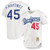 Men's Los Angeles Dodgers Pedro Martinez Mitchell & Ness White 1993 Cooperstown Collection Home  Jersey