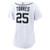 Women's Detroit Tigers Gleyber Torres Nike White Home Replica Jersey