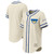 Men's Chicago Cubs Stitches Natural Throwback Fashion Jersey