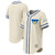 Men's Chicago Cubs Stitches Natural Throwback Fashion Jersey