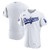 Men's Los Angeles Dodgers Nike White Home Sponsor Patch  Jersey