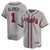 Men's Atlanta Braves Ozzie Albies Nike Gray Road Limited Player Jersey