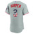 Men's Philadelphia Phillies Bryce Harper Nike Gray USA 250 Fourth of July Road  Jersey