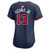 Women's Atlanta Braves Ronald Acuña Jr. Nike Navy Alternate Limited Player Jersey