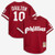 Men's Philadelphia Phillies Darren Daulton Mitchell & Ness Scarlet  Batting Practice Jersey