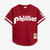 Men's Philadelphia Phillies Darren Daulton Mitchell & Ness Scarlet  Batting Practice Jersey