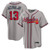 Men's Atlanta Braves Ronald Acuña Jr. Nike Gray Road Replica Jersey