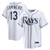 Men's Tampa Bay Rays Junior Caminero Nike White Home Replica Jersey