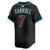 Men's Arizona Diamondbacks Corbin Carroll Nike Black Alternate Limited Player Jersey