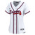 Women's Atlanta Braves Nike White Home Replica Team Jersey