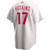 Mens Philadelphia Phillies Rhys Hoskins Nike Replica Replica White Home Replica Player Name Jersey