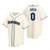 Mallex Smith #0 Seattle Mariners Cream Baseball Tee Jersey Shirt