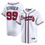 Men's Atlanta Braves Spencer Strider Nike White Home Limited Player Jersey
