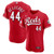 Men's Cincinnati Reds Elly De La Cruz Nike Red Alternate  Sponsor Patch Jersey