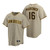 Mens San Diego Padres #16 Jake Marisnick 2020 Alternate Sand Brown Jersey Gift For Padres Fans