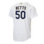 Youth Los Angeles Dodgers Mookie Betts Nike White 2026 Gold Collection Home Replica Jersey