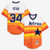 Men's Houston Astros Nolan Ryan Mitchell & Ness White Throwback  Jersey