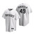 Colorado Rockies #49 Antonio Senzatela Collection 2020 Alternate White Jersey Gift For Rockies Fans