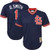 Youth St. Louis Cardinals Ozzie Smith Mitchell & Ness Navy Cooperstown Collection Mesh Batting Practice Jersey