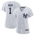 Women's New York Yankees  Nike White #1 Mom Home Replica Jersey