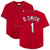 Ozzie Smith St. Louis Cardinals Autographed Red Mitchell & Ness Jersey