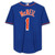 Jeff McNeil New York Mets Fanatics  Autographed #1 Nike Replica Replica Replica Jersey - Royal