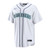 Men's Seattle Mariners Dominic Canzone Nike White Home Replica Jersey