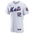 Francisco Lindor New York Mets Nike Replica Replica Home  Player Jersey - White