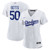 Women's Los Angeles Dodgers Mookie Betts Nike White Home Replica Jersey