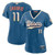 Women's Milwaukee Brewers Jackson Chourio Nike Mineral Blue 2026 City Connect Stadium Jersey