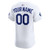 Men's Los Angeles Dodgers Nike White Home Elite Sponsor Patch Custom Jersey