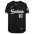 Yoan Moncada Chicago White Sox Fanatics  Autographed Nike Replica Replica City Connect  Jersey - Charcoal