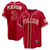 Men's Texas Rangers Joc Pederson Nike Red 2026 City Connect Stadium Jersey