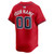 Men's Atlanta Braves Nike Red Alternate Limited Custom Jersey