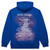 Men's Atlanta Braves Hank Aaron Mitchell & Ness Royal Vintage Logo Name & Number Pullover Hoodie