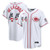 Men's Cincinnati Reds Elly De La Cruz Nike White USA 250 Fourth of July Home Stadium Jersey