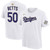 Youth Los Angeles Dodgers Mookie Betts Nike White 2026 Gold Collection Name & Number T-Shirt