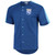 MenS Stitches Royal Kansas City Royals Logo Button-Down Jersey