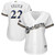 Christian Yelich Milwaukee Brewers Majestic Womens 2021 Postseason Official Cool Base Player Jersey White