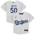 Preschool Los Angeles Dodgers Mookie Betts White Player Baseball Jersey Mlb Baseball Jersey510