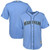 Seattle Mariners Majestic Official Cool Base Team Light Blue 3D Jersey