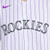 Men's Colorado Rockies  Nike White Home Limited Player Jersey