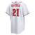Men's Cincinnati Reds Hunter Greene Nike White Home Replica Jersey