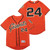 San Francisco Giants Willie Mays #24 Mlb 2020 Orange Jersey