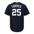 Gleyber Torres New York Yankees Majestic Alternate Official Cool Base Jersey Jersey Navy 2021