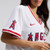 Women's Los Angeles Angels Nike White Home Limited Jersey