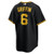 Men's Pittsburgh Pirates Konnor Griffin Nike Black Alternate Replica Jersey