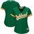 Oakland Athletics Majestic Womens Cool Base Team Jersey Kelly Green 2019